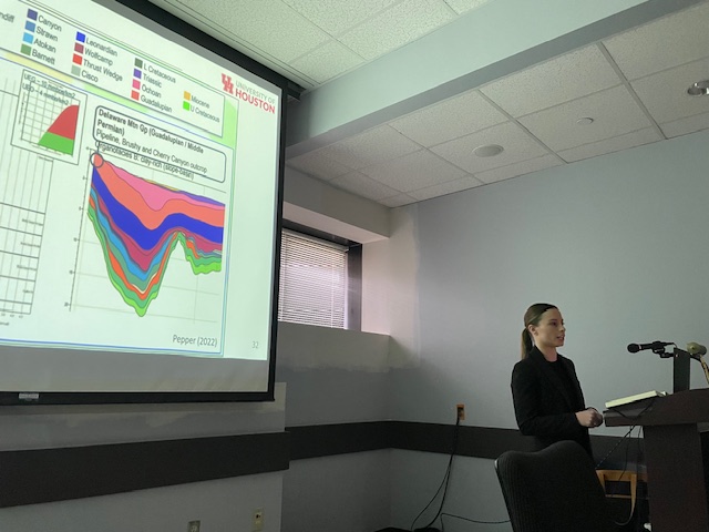 Chesney Petkovsek successfully proposed her PhD dissertation topic on February 16, 2024, to PhD committee members Paul Mann, John Castagna, Jiajia Sun and Michael Shoemaker
